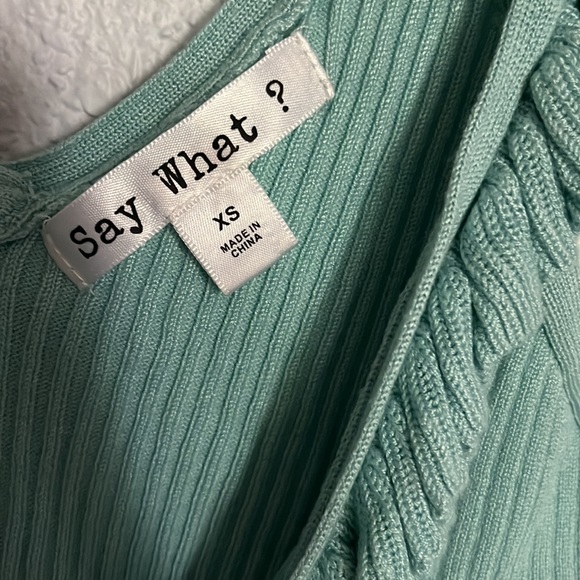 Ribbed crop top - Picture 4 of 4